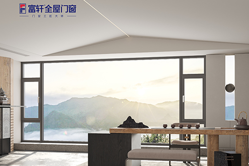 性能實(shí)力派，安全防護(hù)好，還得看內(nèi)外平框的鋁合金門窗